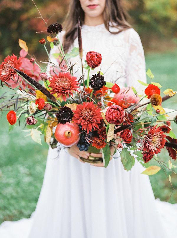  A Foggy Fall Inspired Shoot in North Carolina