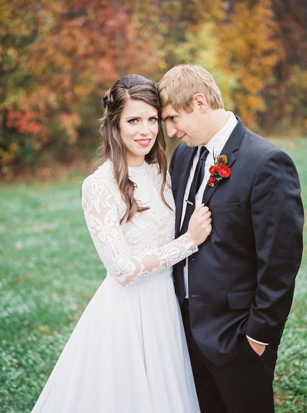  A Foggy Fall Inspired Shoot in North Carolina