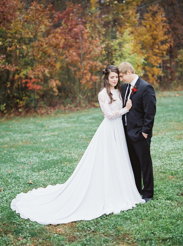  A Foggy Fall Inspired Shoot in North Carolina