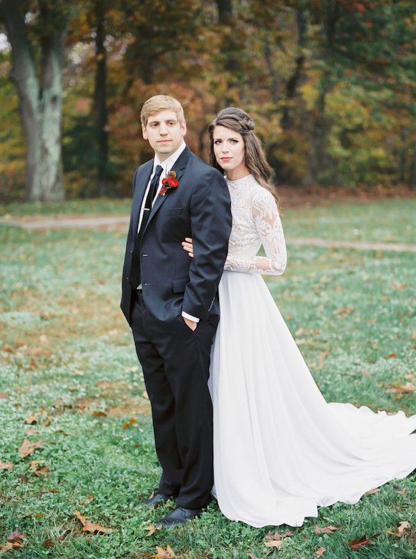  A Foggy Fall Inspired Shoot in North Carolina