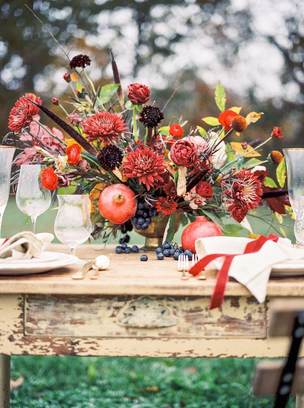  A Foggy Fall Inspired Shoot in North Carolina