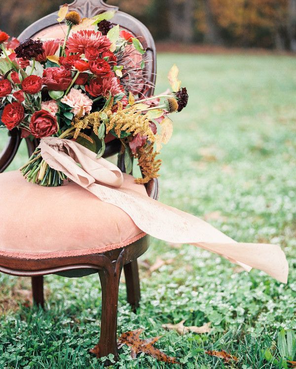  A Foggy Fall Inspired Shoot in North Carolina