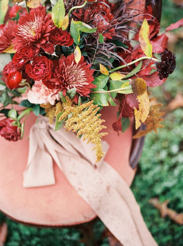  A Foggy Fall Inspired Shoot in North Carolina