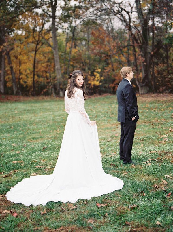  A Foggy Fall Inspired Shoot in North Carolina