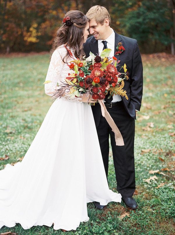  A Foggy Fall Inspired Shoot in North Carolina