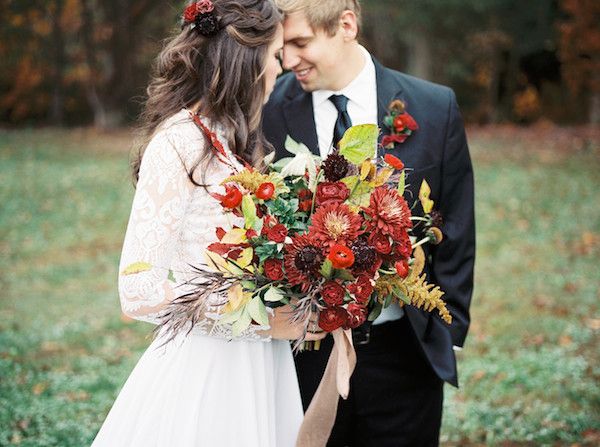  A Foggy Fall Inspired Shoot in North Carolina