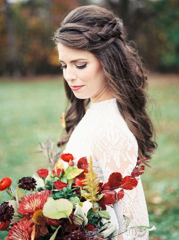  A Foggy Fall Inspired Shoot in North Carolina