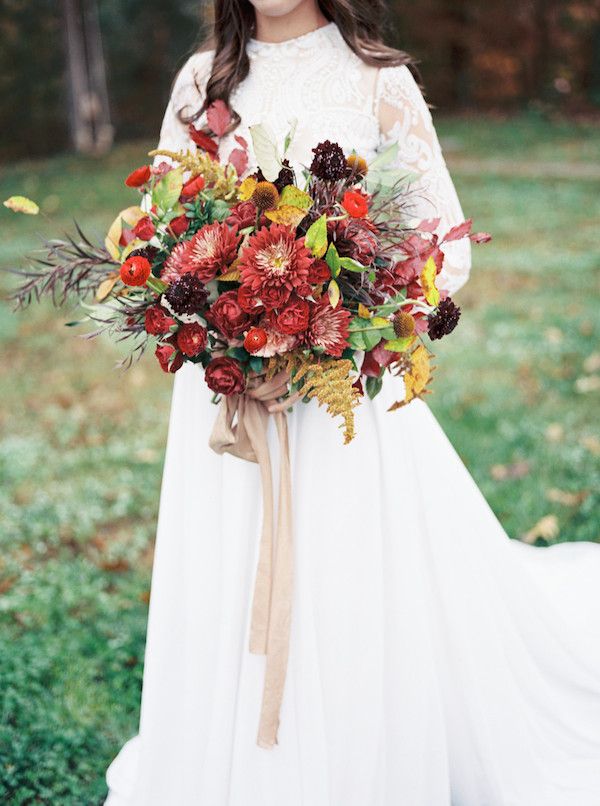  A Foggy Fall Inspired Shoot in North Carolina