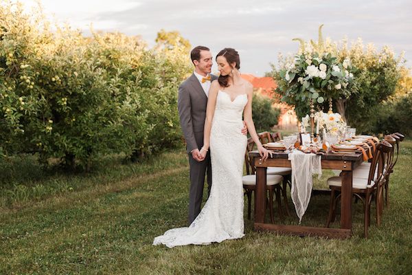  Honey Themed Farm-to-Table Kansas City Wedding Inspo