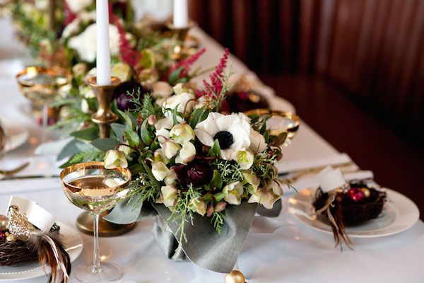 Festive Holiday Party Inspo with a Must-See Tabletop + Centerpiece Recipe