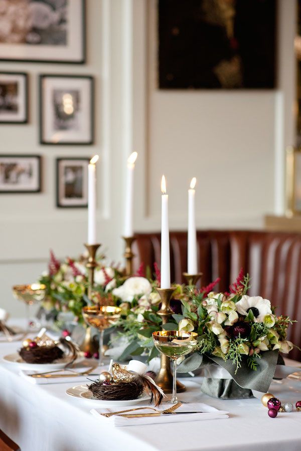 Festive Holiday Party Inspo with a Must-See Tabletop + Centerpiece Recipe