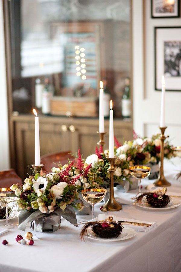 Festive Holiday Party Inspo with a Must-See Tabletop + Centerpiece Recipe