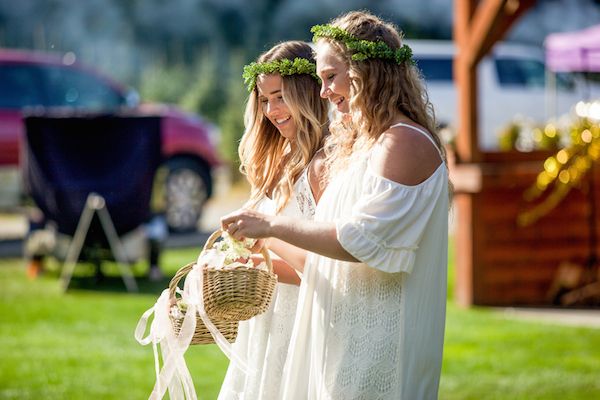  A Whimsical Outdoor Boho Chic Wedding