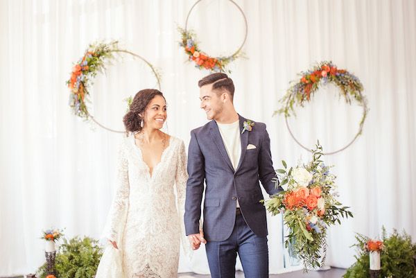  Bohemian Wedding Inspo with Macrame, Lace, and Color Galore!