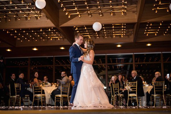  A Wedding in the Woods Featuring Blush, Lavender, and Navy Blue