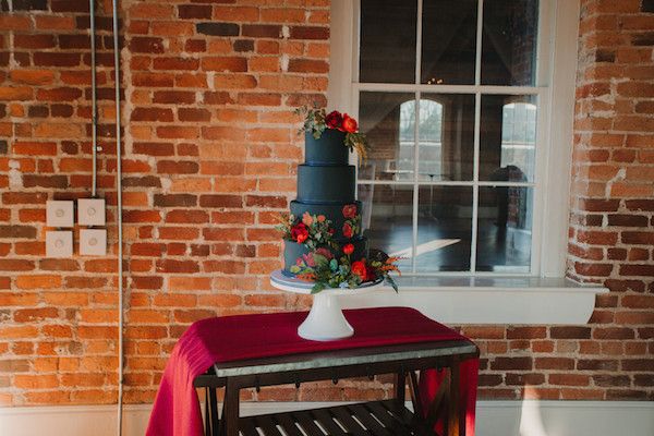  Industrial Style Wedding with Colorful Blooms Galore