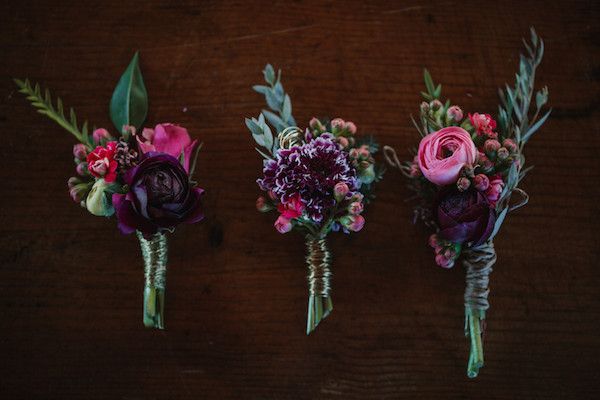  Industrial Style Wedding with Colorful Blooms Galore