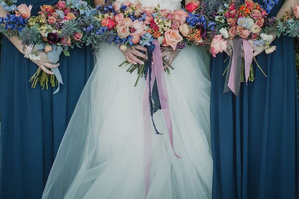  Industrial Style Wedding with Colorful Blooms Galore