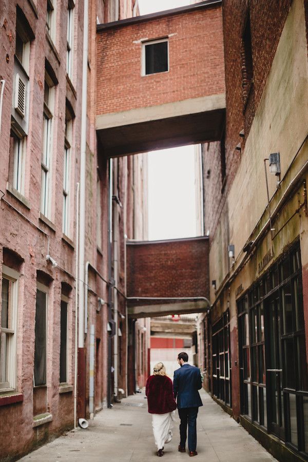  Say Hello to this Cranberry Urban Winter Wedding 