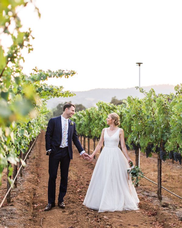  Intimate Late Summer Sonoma Wedding at Chateau St. Jean
