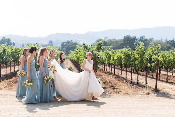  Intimate Late Summer Sonoma Wedding at Chateau St. Jean