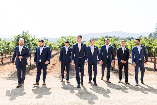  Intimate Late Summer Sonoma Wedding at Chateau St. Jean