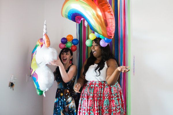  Lisa Frank-Inspired Rainbow Birthday Bash