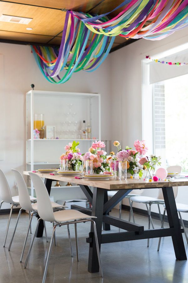  Lisa Frank-Inspired Rainbow Birthday Bash