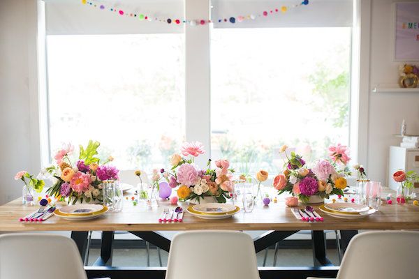  Lisa Frank-Inspired Rainbow Birthday Bash