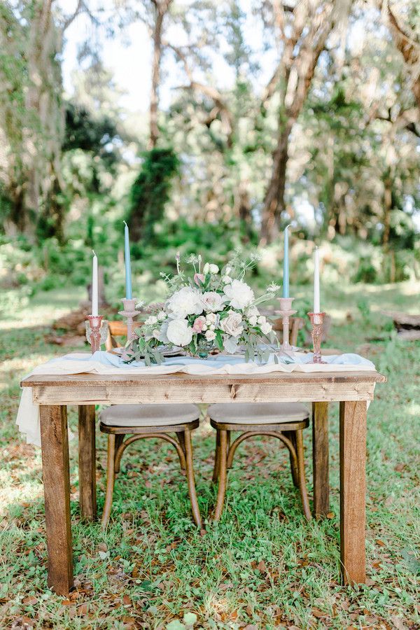  A Dusty Blue Barn Wedding with Romantic Details Galore