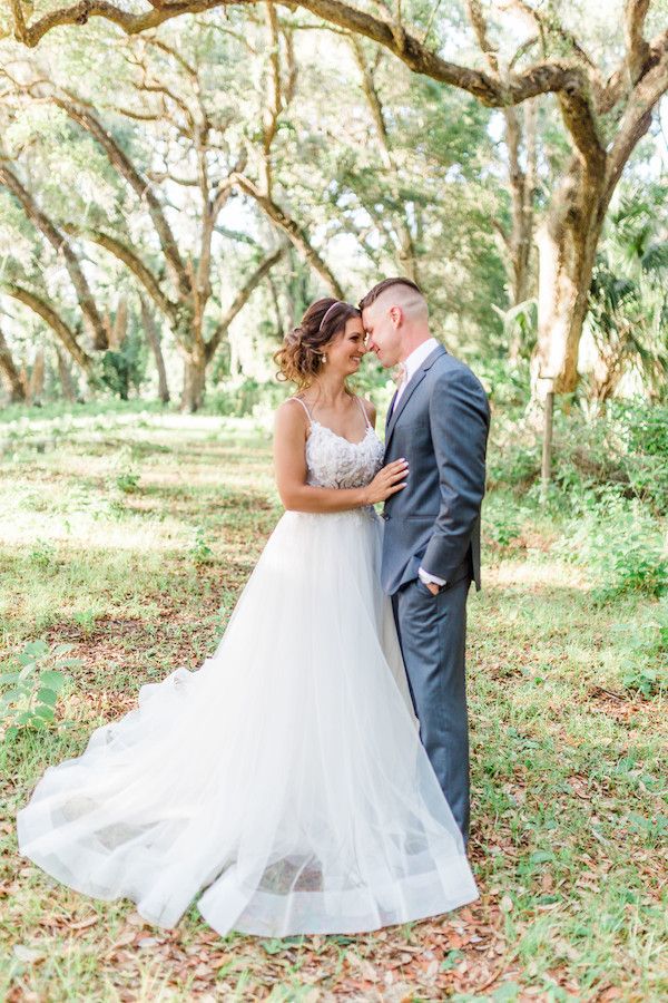  A Dusty Blue Barn Wedding with Romantic Details Galore