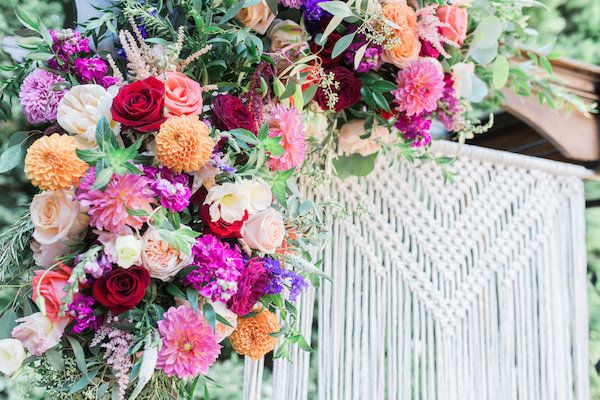  Spanish Inspired Wedding with Macrame Details