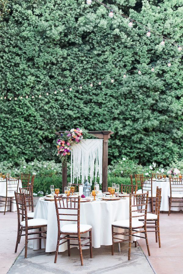  Spanish Inspired Wedding with Macrame Details