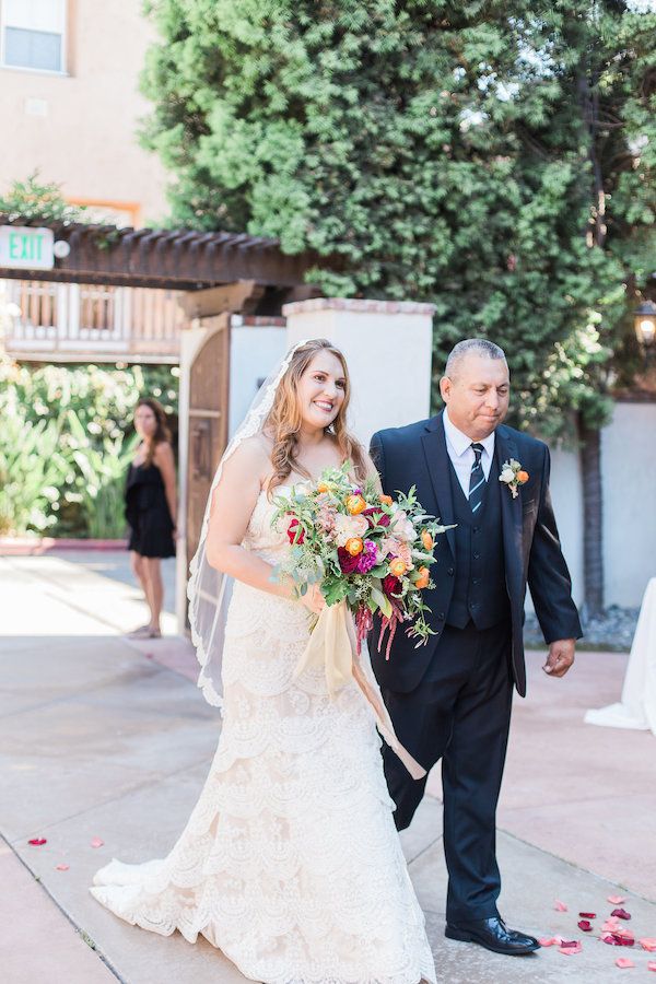  Spanish Inspired Wedding with Macrame Details