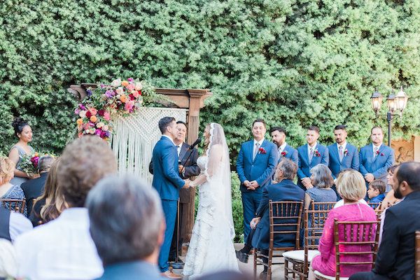  Spanish Inspired Wedding with Macrame Details