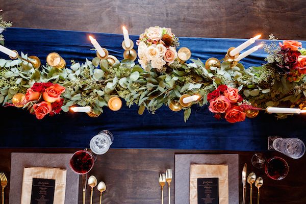  Modern Medieval Wedding Inspo Featuring Warm Candlelight 