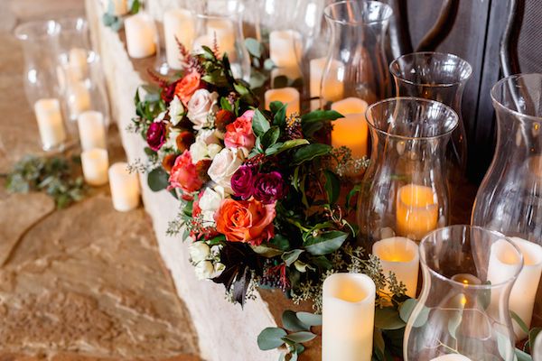  Modern Medieval Wedding Inspo Featuring Warm Candlelight 