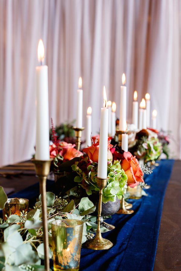  Modern Medieval Wedding Inspo Featuring Warm Candlelight 