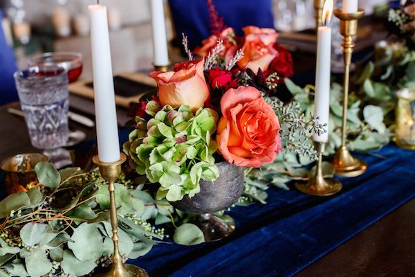  Modern Medieval Wedding Inspo Featuring Warm Candlelight 