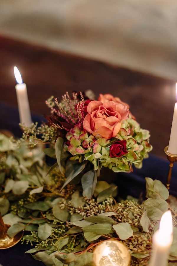  Modern Medieval Wedding Inspo Featuring Warm Candlelight 