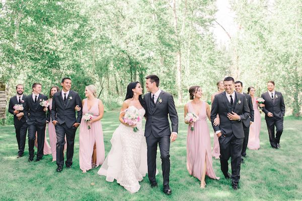  Stunning Dusty Rose Wedding in Montana