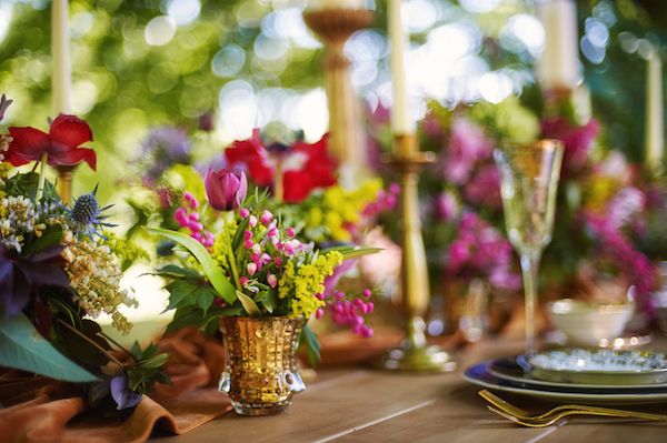  Bohemian Elegance in this Colorful Shoot with Two Bridal Looks