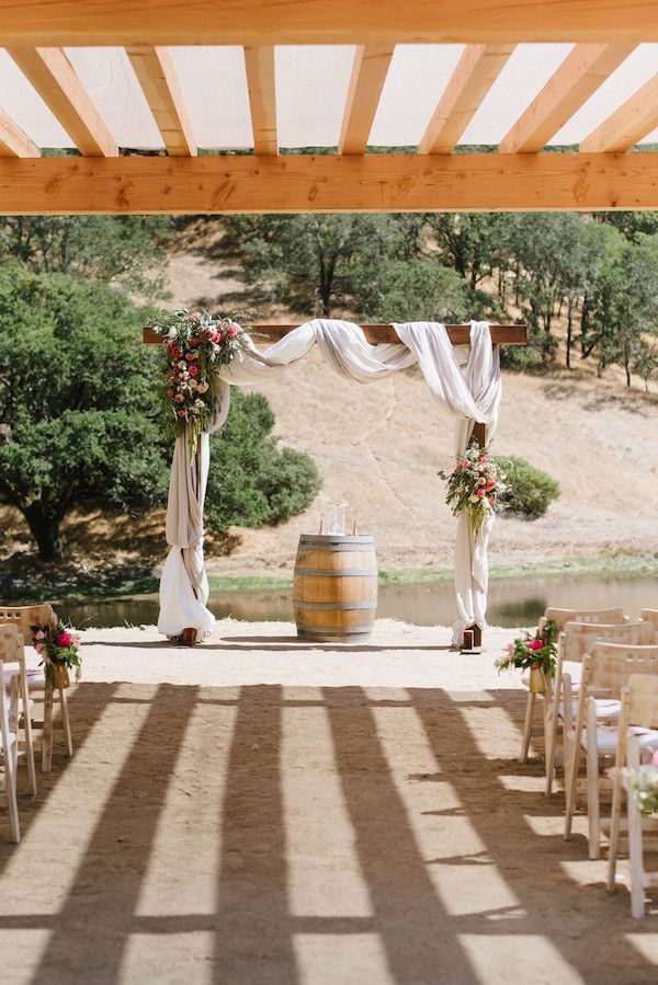  Sweet Summer Nuptials at a Private Estate in Santa Rosa, California