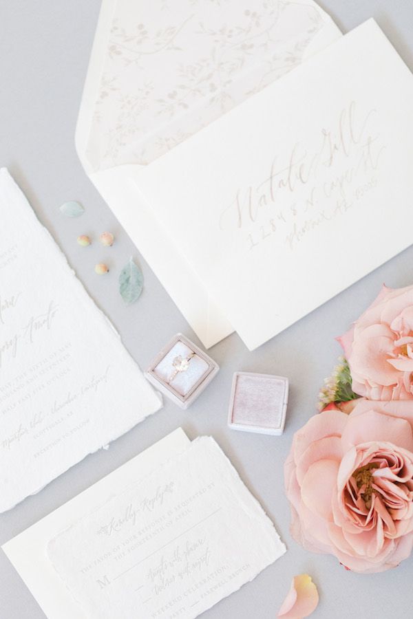  Navy & Blush Meet Copper in this Romantic Fête