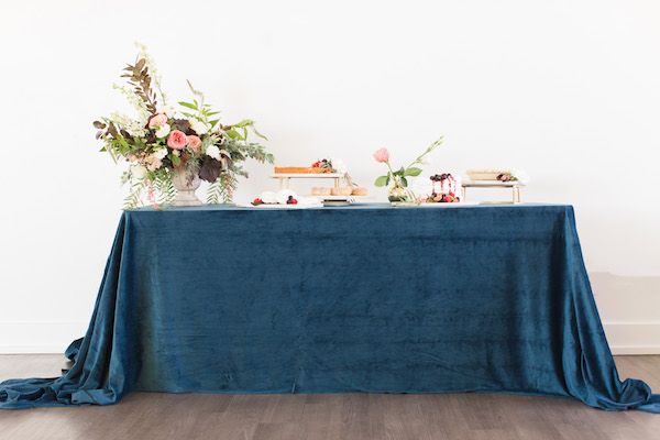  Navy & Blush Meet Copper in this Romantic Fête