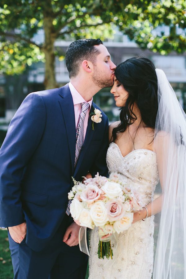  Must-See Rose Gold Bridesmaid Dresses Paired with Blush Bouquets 