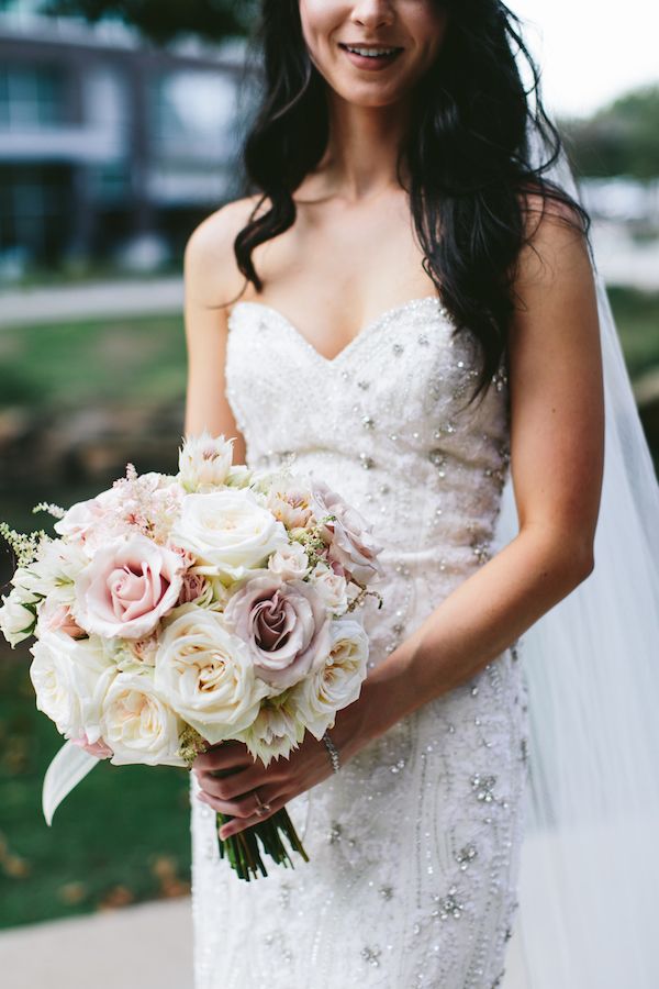  Must-See Rose Gold Bridesmaid Dresses Paired with Blush Bouquets 