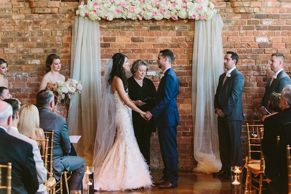  Must-See Rose Gold Bridesmaid Dresses Paired with Blush Bouquets 