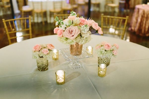  Must-See Rose Gold Bridesmaid Dresses Paired with Blush Bouquets 