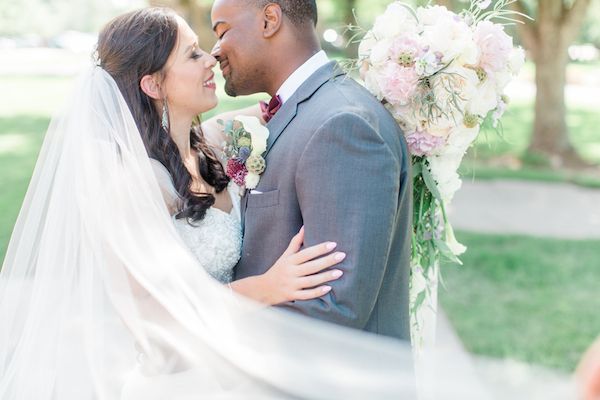  Bright & Beautiful Ohio Wedding in Berry Tones